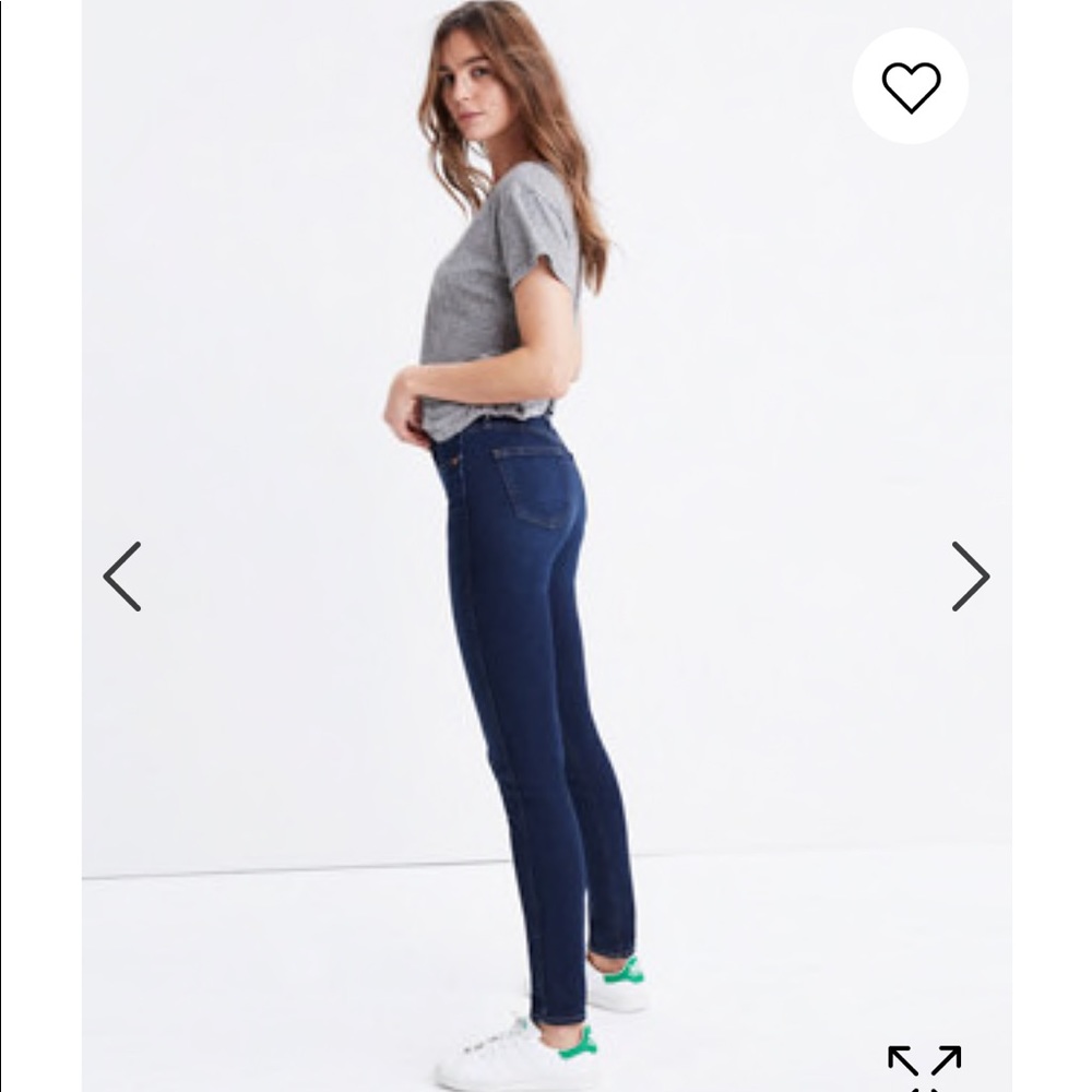 Madewell High Rise Skinny Jeans